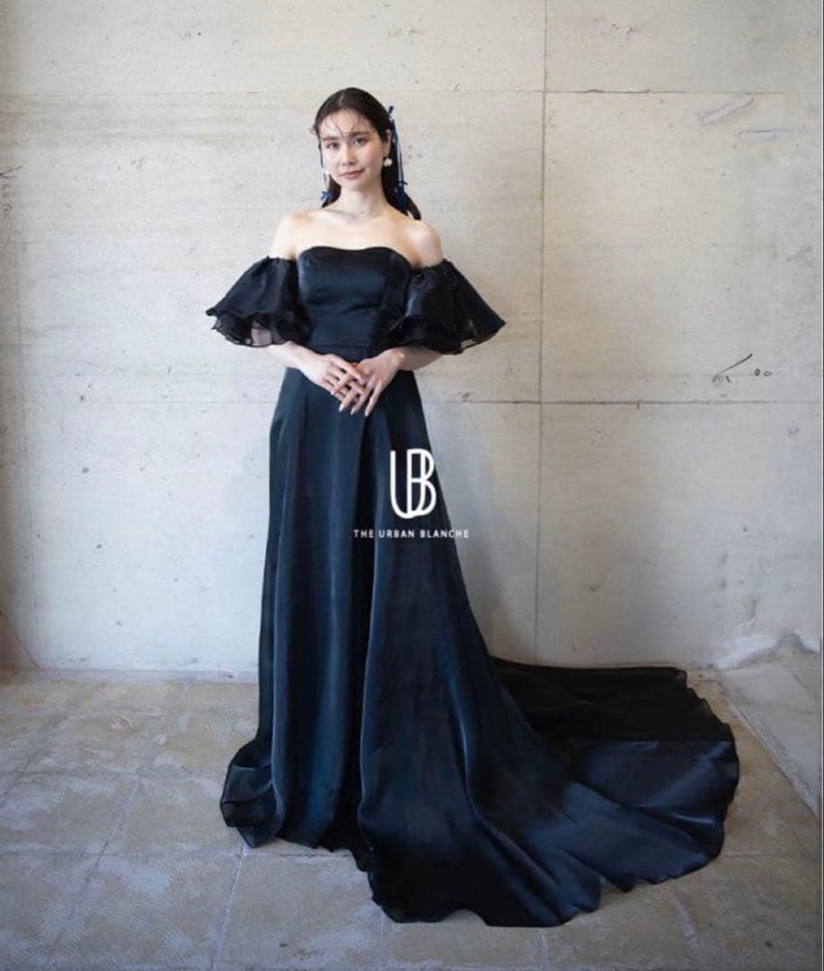 はるブラックドレス　アーバンブランシュ　urbanblanche