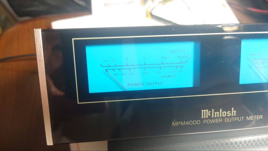 McIntosh MPM4000 パワーアウトプットメーター