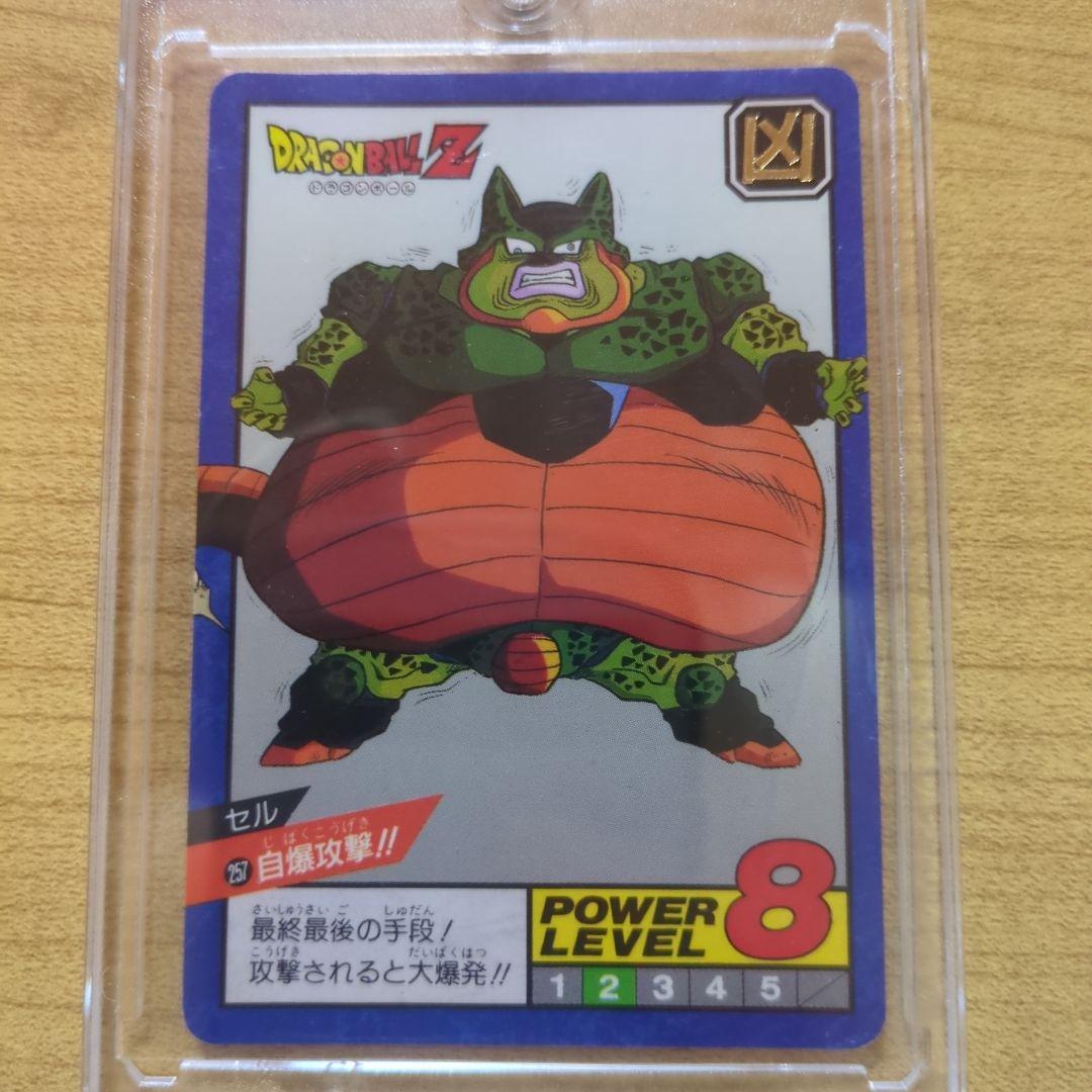 【希少】ドラゴンボールZ カードダス スーパーバトル第6弾『No.257 セル』