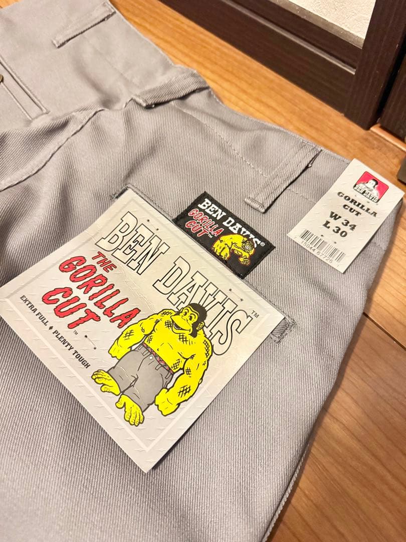 ※2月3日限定値下げ※新品　BEN DAVIS ゴリラカット W34×L30