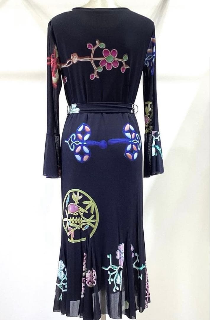 美品✨️VIVIENNE TAM チャイニーズパンコウプリントワンピース 40