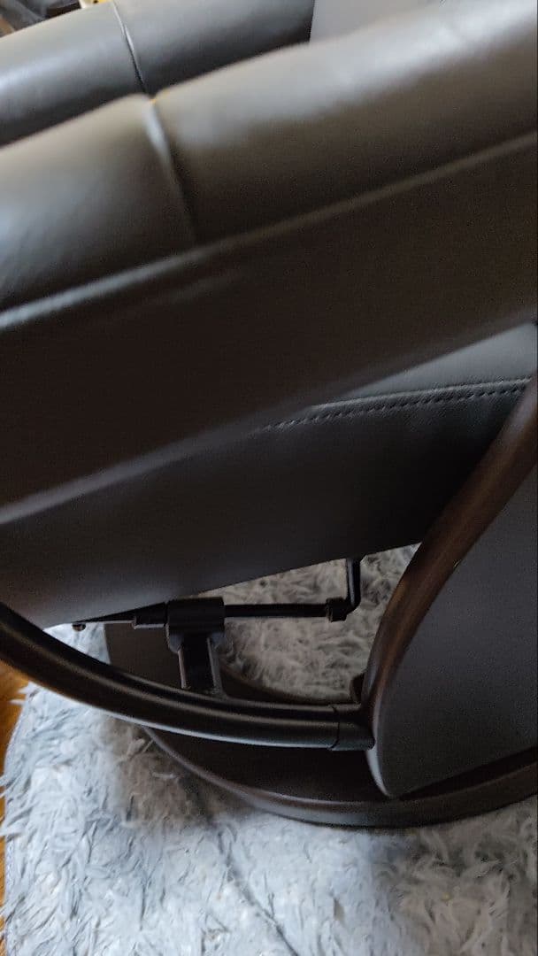 ニトリ バーソナルチェアKE01本革5年保証 取りに来れる方 新潟市