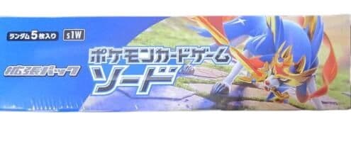 ポケモン ソード シュリンク付き未開封 s1W BOX