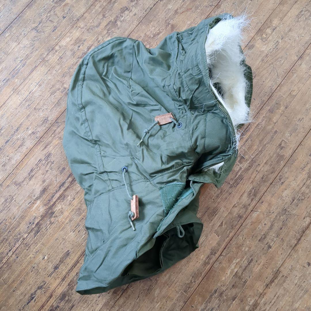 米軍実物　デッドストック 80s M65 フィッシュテールパーカー　フード　⑧