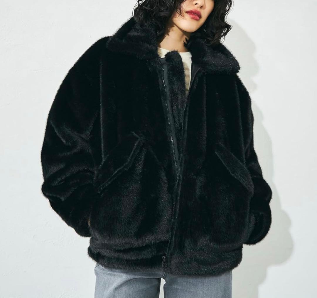 【新品】アルファインダストリーズ ミリタリーアウター S ブラック