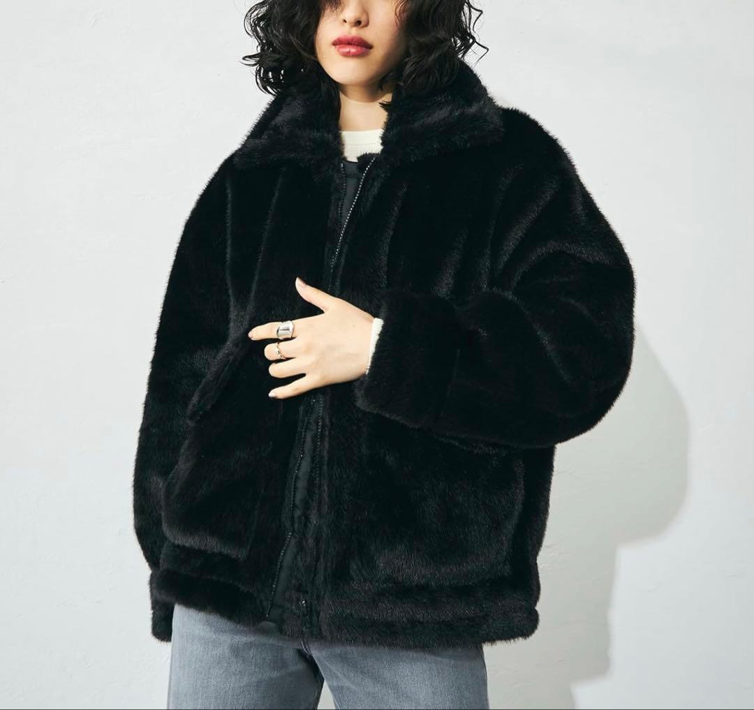 【新品】アルファインダストリーズ ミリタリーアウター S ブラック