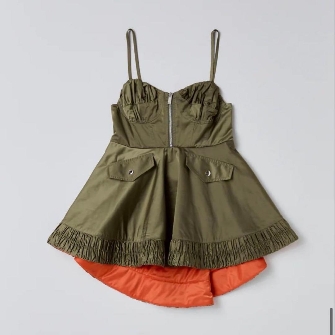 POPPY/MILITARY FLARE TUNIC/ミリタリーフレアチュニック