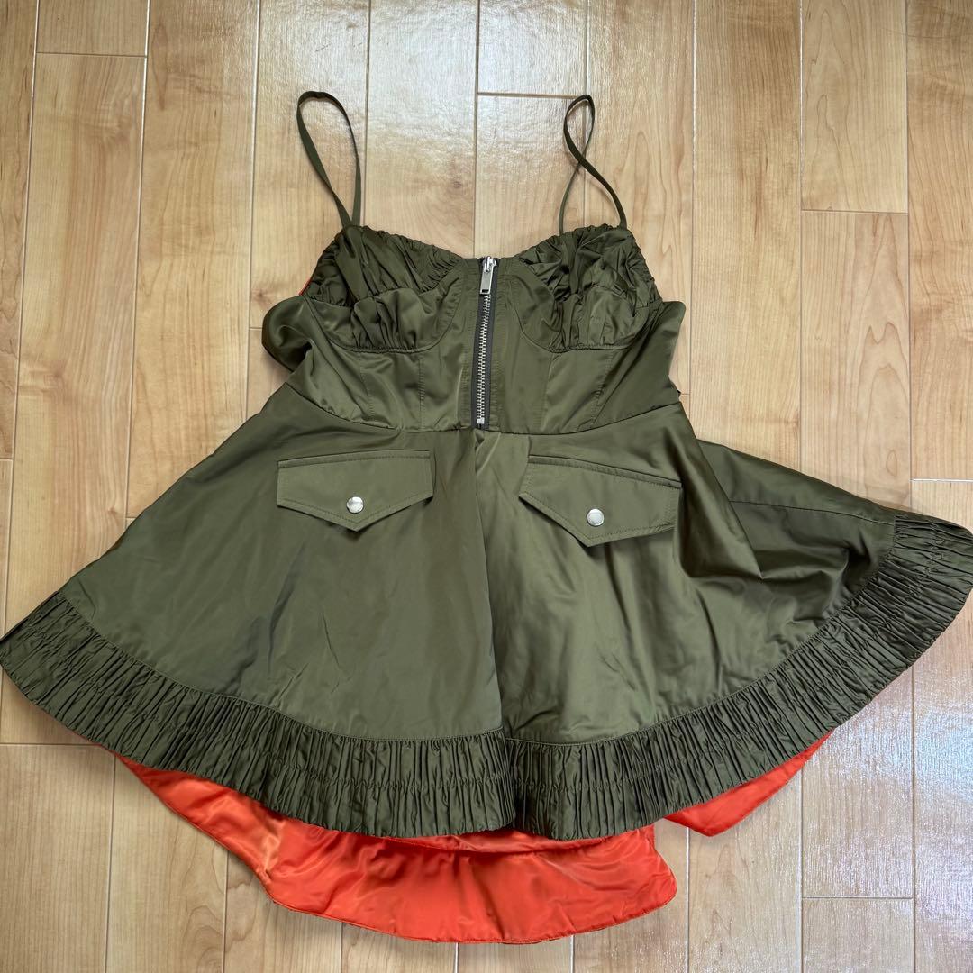 POPPY/MILITARY FLARE TUNIC/ミリタリーフレアチュニック