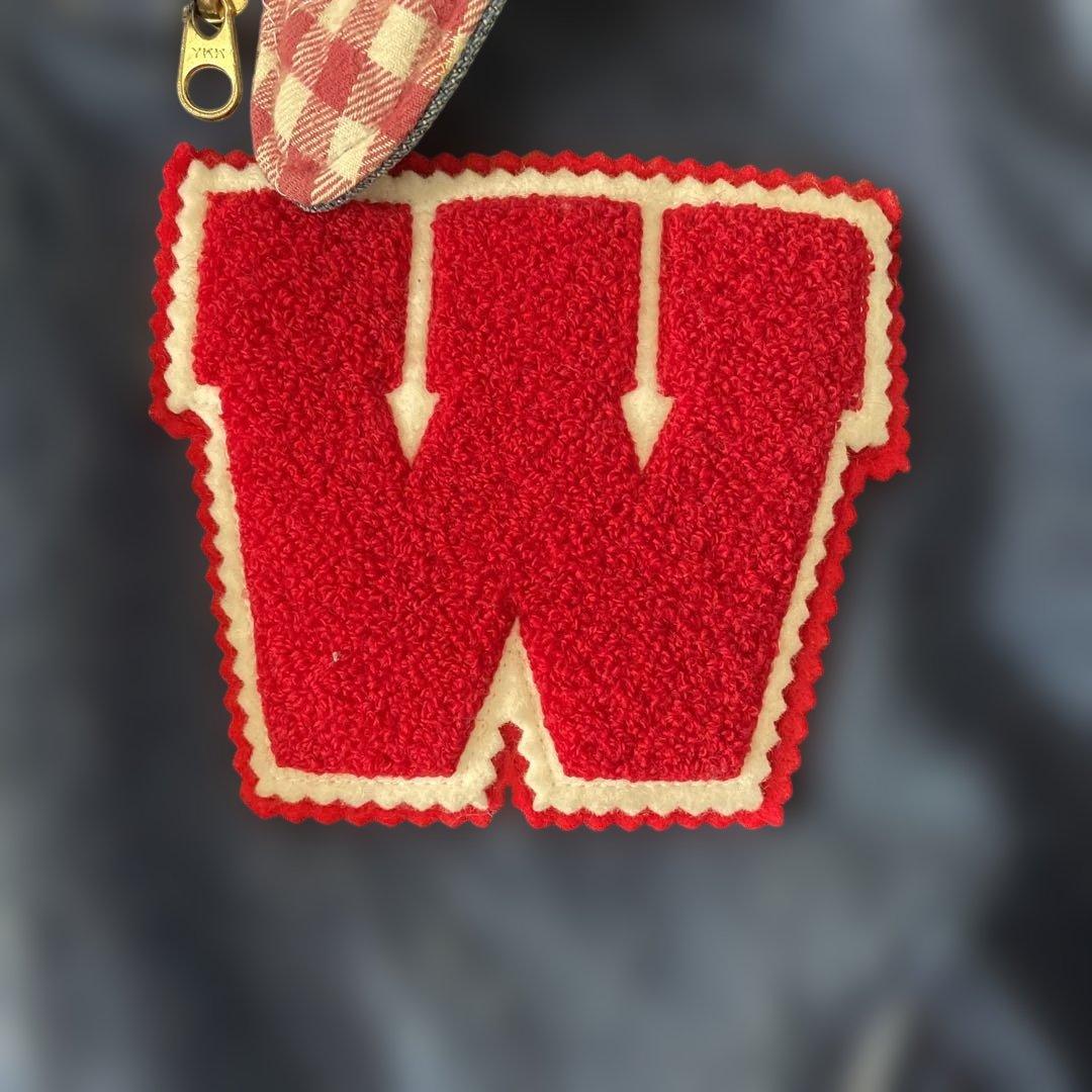 カネコイサオ　ワンダフルワールド　ワッペン付き　ブルゾン