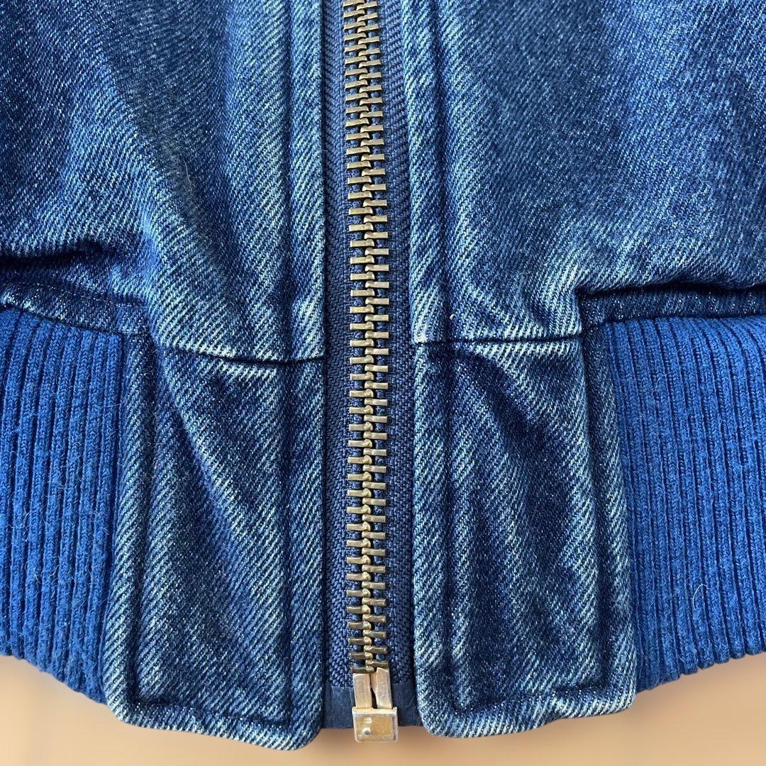 カネコイサオ　ワンダフルワールド　ワッペン付き　ブルゾン