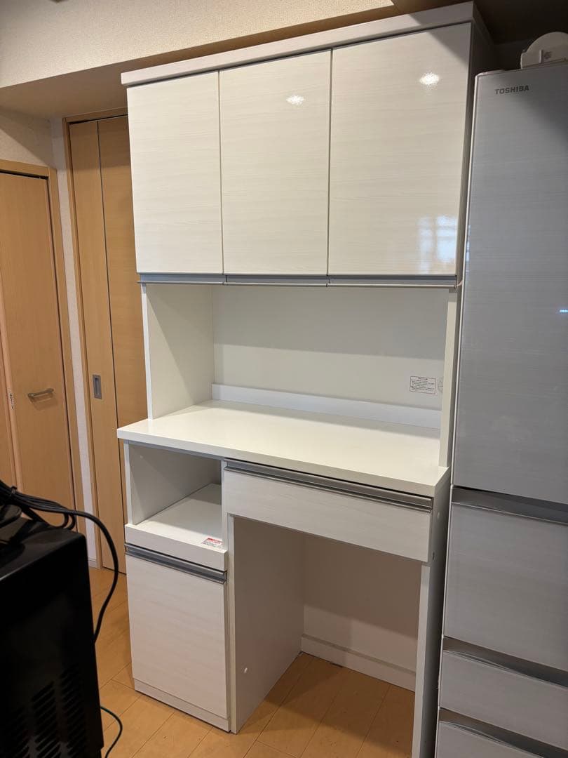 リガーレ　食器棚　ニトリ　レンジボード　レンジ台　キッチン