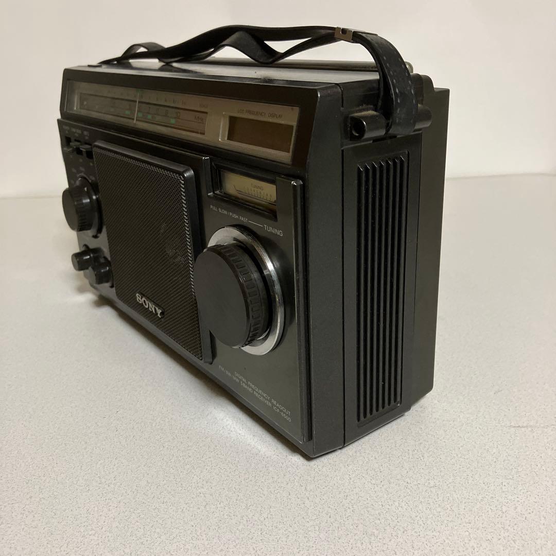 ソニー　ラジオ　ＩＣＦー６５００　　　完動品