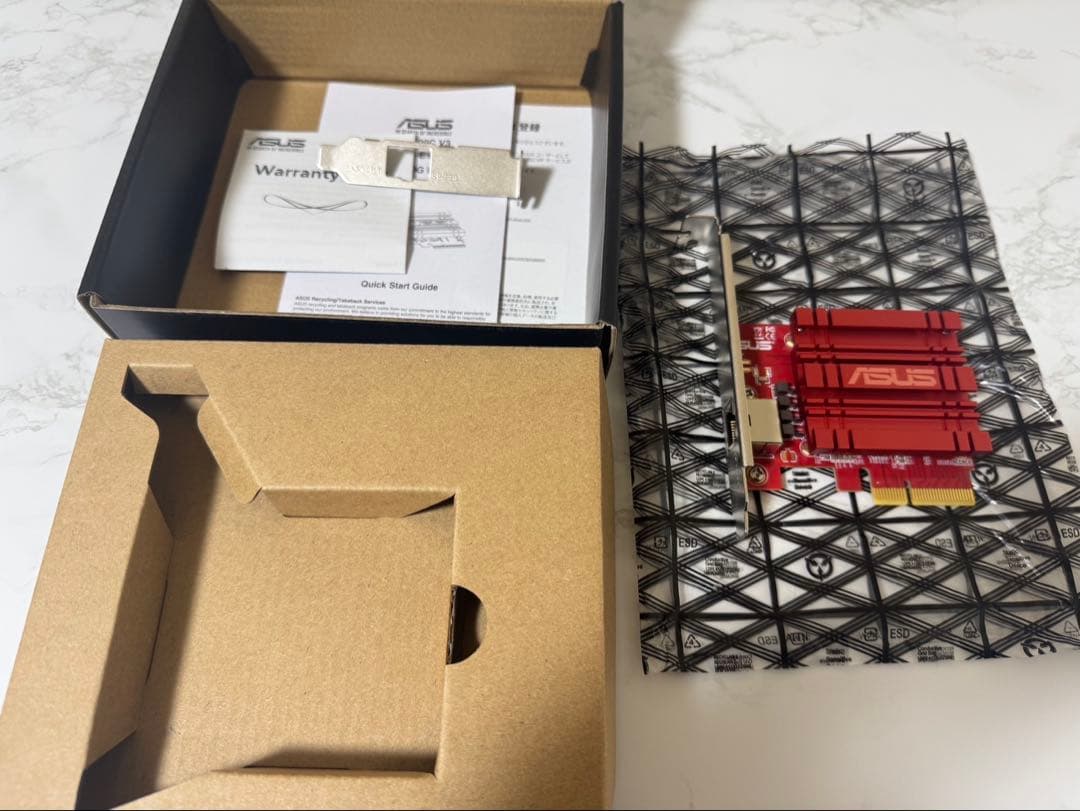 ASUS XG-C100C V3 10-Gigabitネットワークアダプター