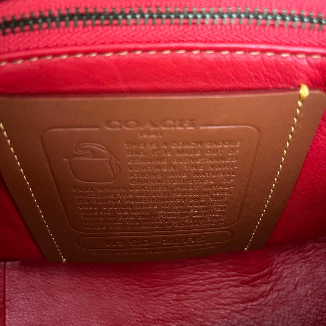 COACH コーチ 20115 ショルダーバッグ グラブタンレザー ポシェット