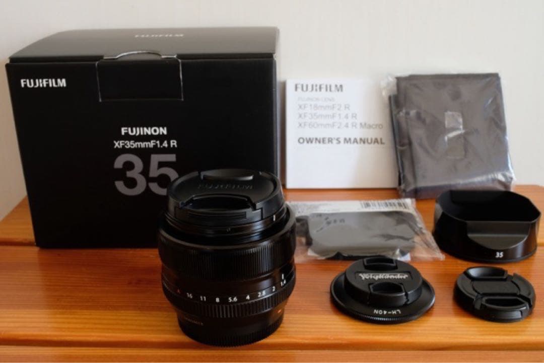 プッロ　FUJIFILM xf35mmf1.4r 希少フジツボフード付き