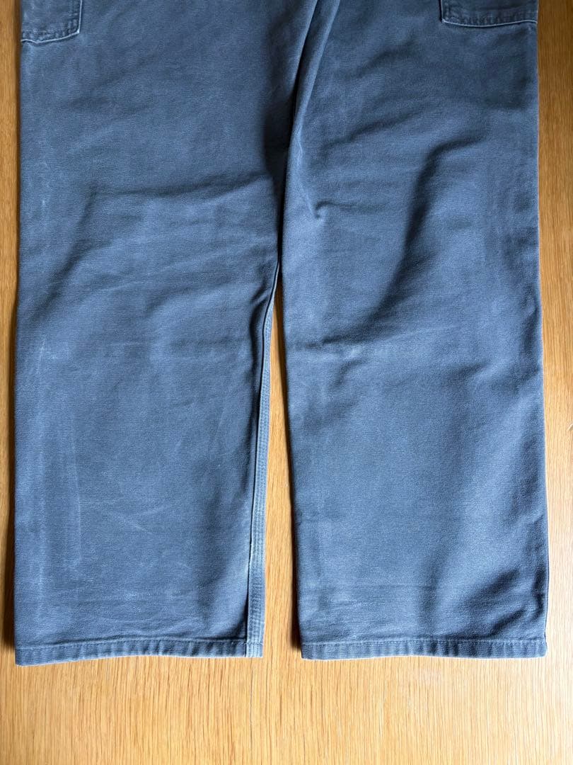 CarharttダブルニーグレーB136 GVL W33L32