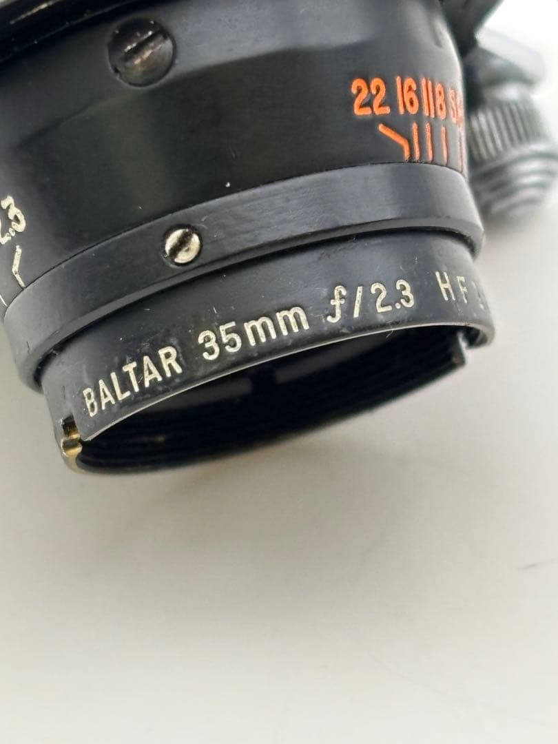 Bausch&Lomb Baltar 35mm F2.3 M改