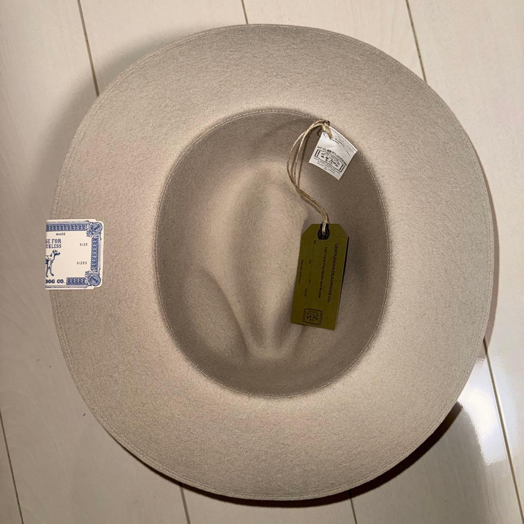 THE H.W.DOG&CO. トラベラーハット　アイボリー　SIZE 40