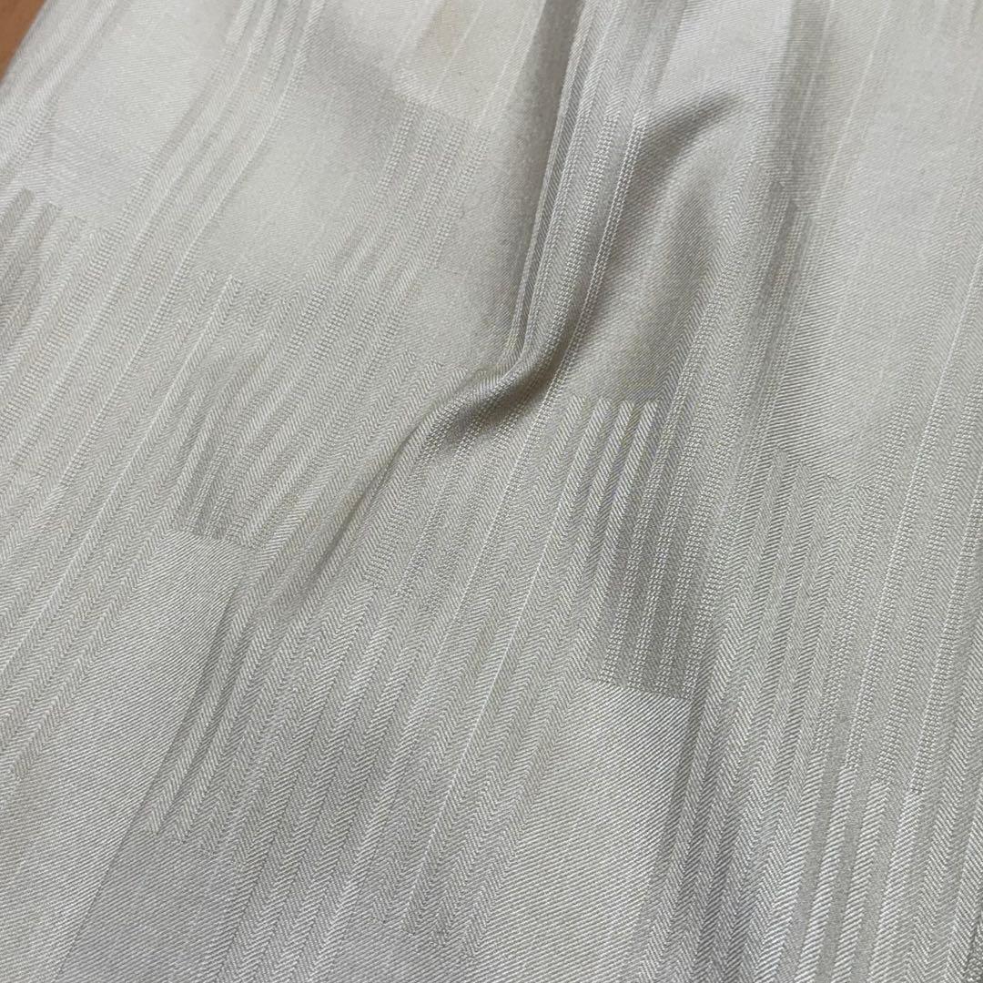 【極太スラックス大放出‼️】Stacy Adams ワイドスラックス クリーム色