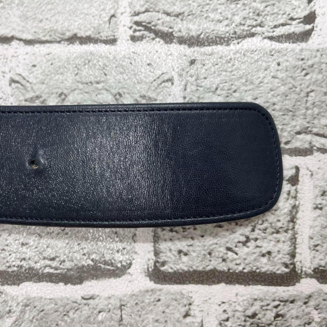 希少袋付き✨ロエベ ベルト アナグラム タッセルモチーフ 幅広 本革 75サイズ