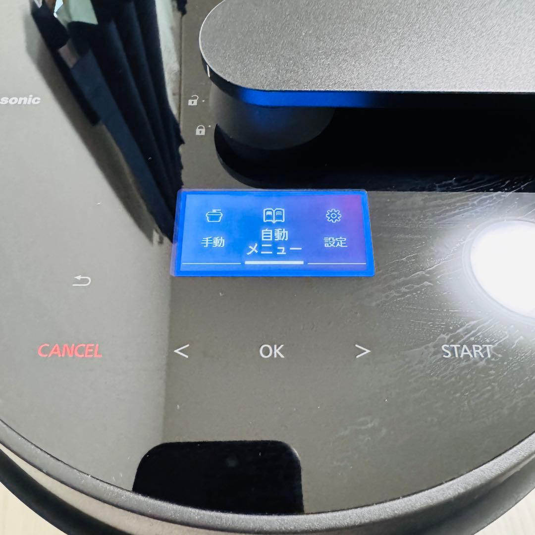 極美品！Panasonic NF-AC1000 電気圧力鍋 黒　オートクッカー