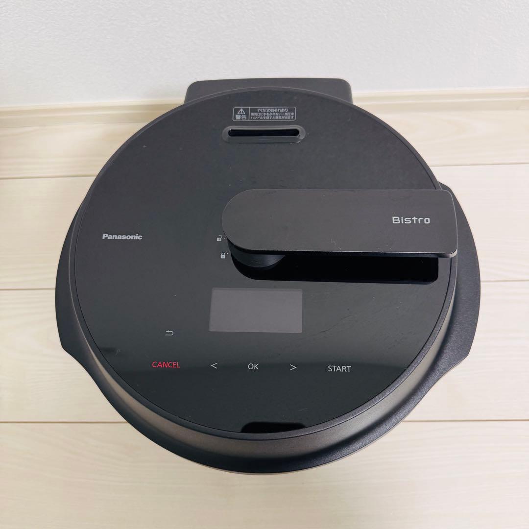 極美品！Panasonic NF-AC1000 電気圧力鍋 黒　オートクッカー