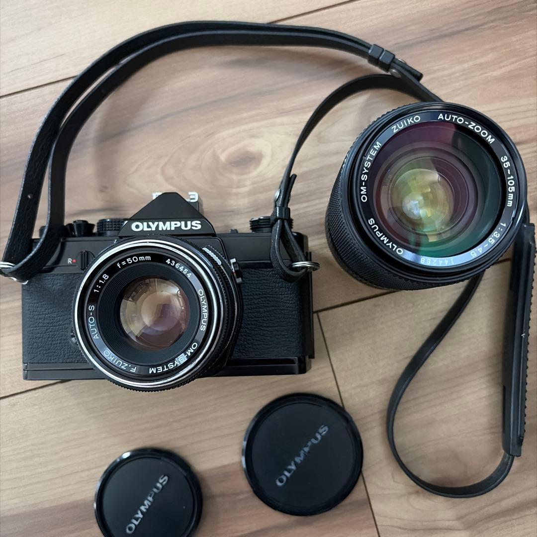OLYMPUS OM-1 一眼レフカメラ レンズ2本セット