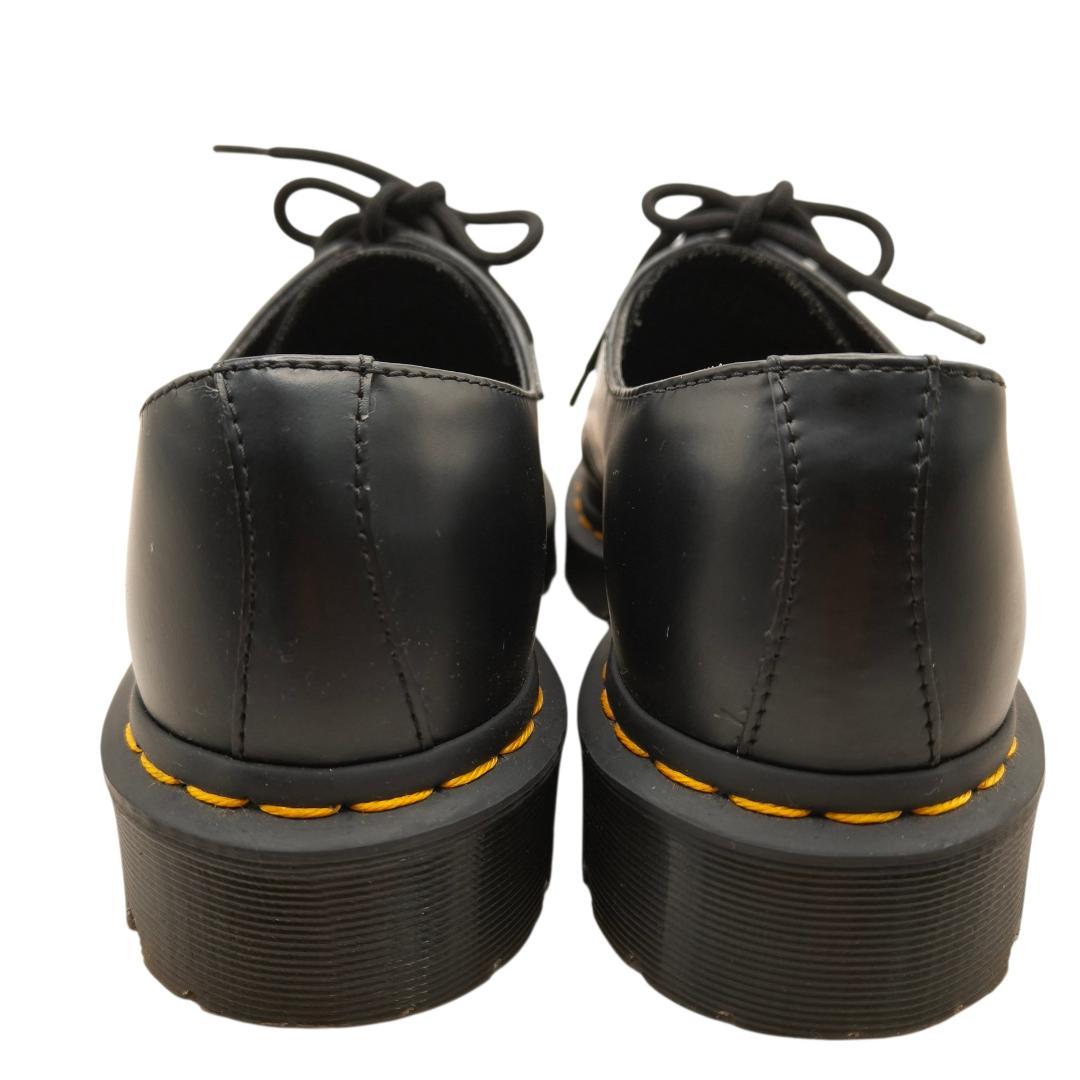 良品 ドクターマーチン 3ホール 1461 UK6 25cm 黒 クリーニング済