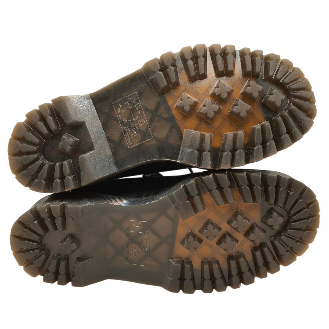 良品 ドクターマーチン 3ホール 1461 UK6 25cm 黒 クリーニング済