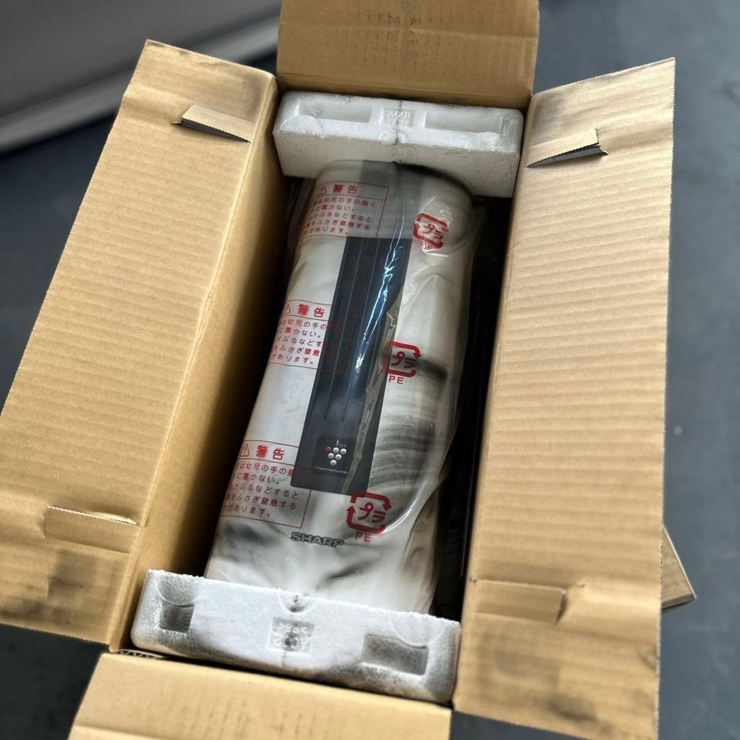 SHARP 小型 セラミックファンヒーター プラズマクラスター HX-PS1-W