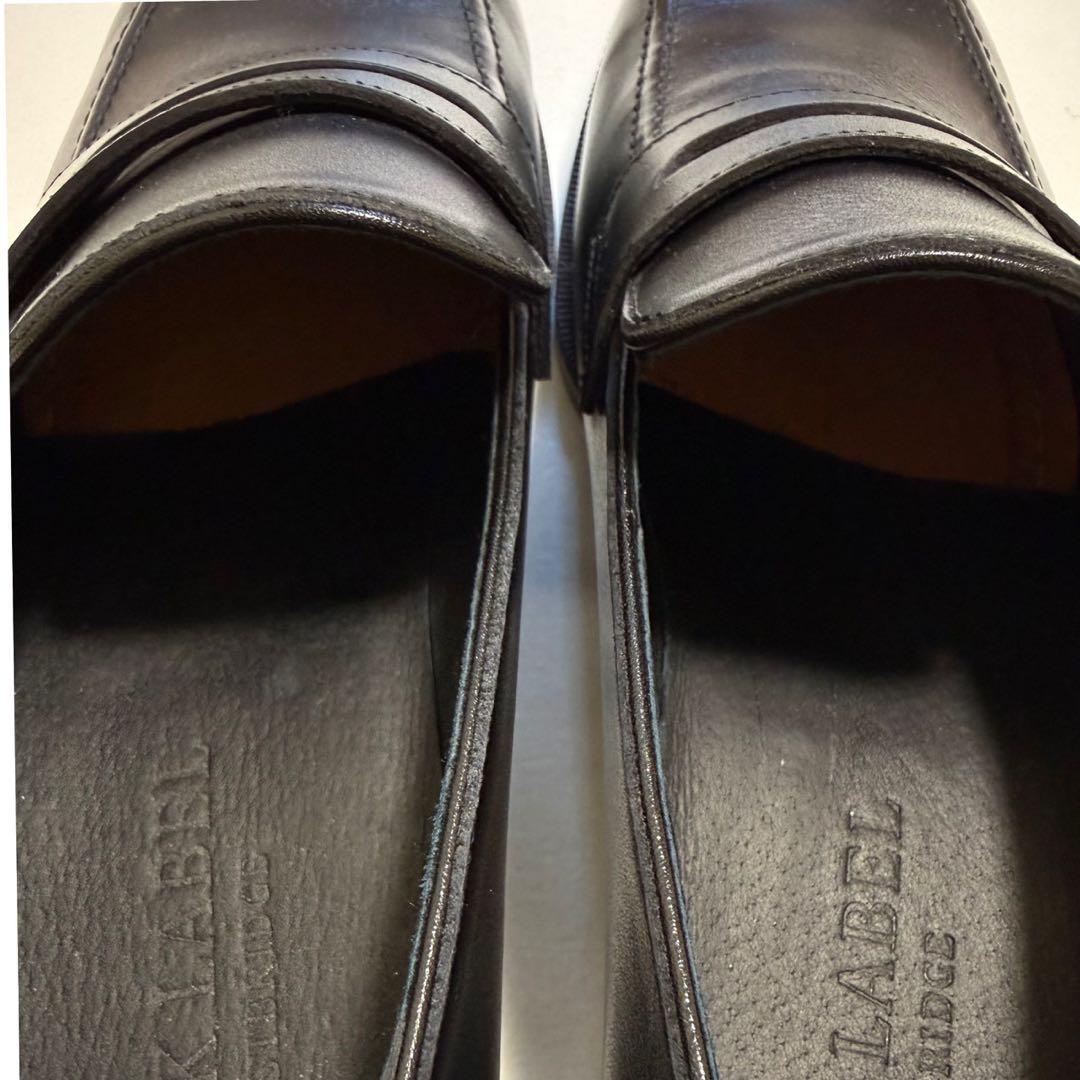 未使用ブラックレーベルクレストブリッジ　　レザーローファー　26㎝　日本製