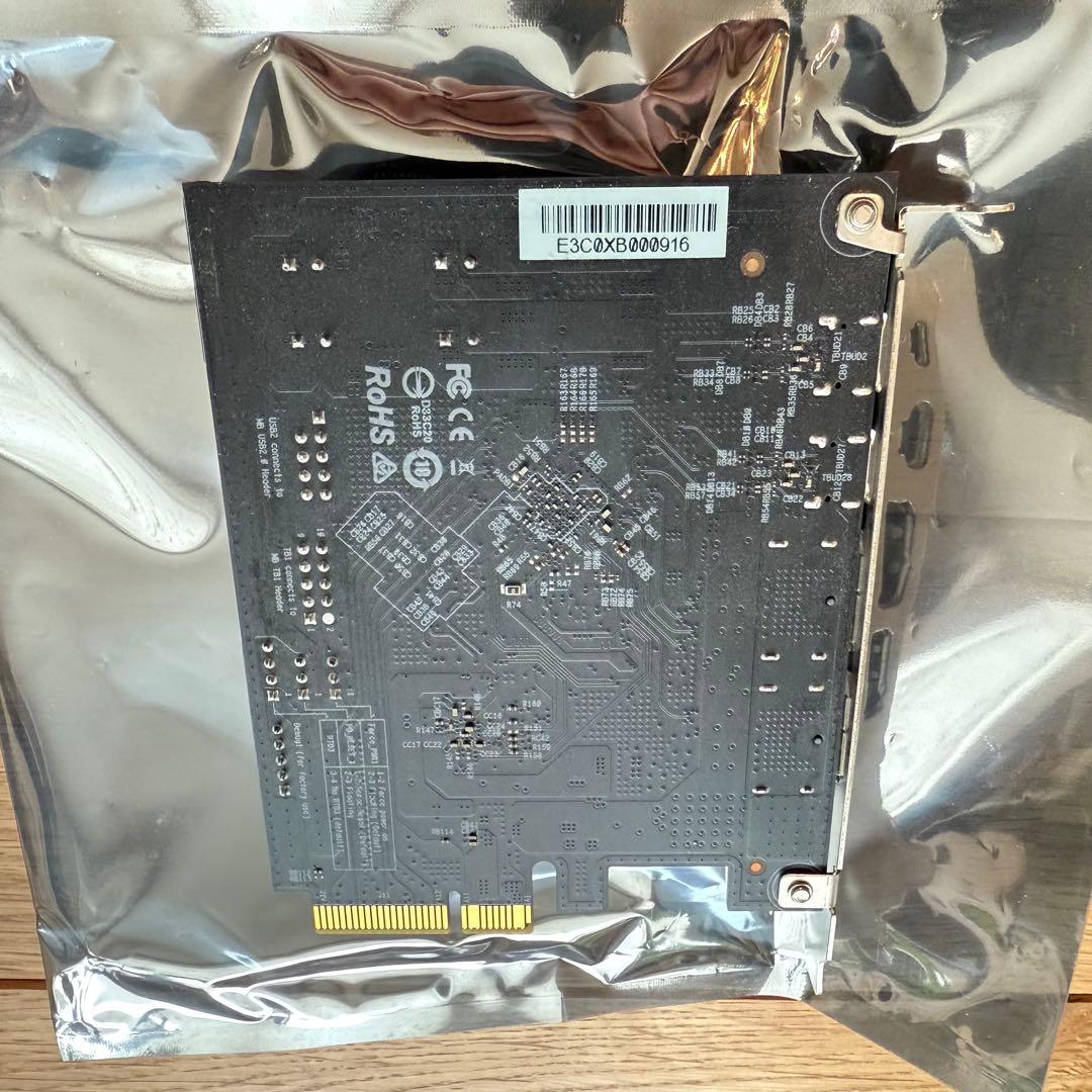 拡張カード Asrock Thunderbolt4 AIC