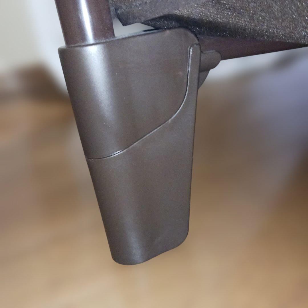 極美品 Aprica ココネルエアー プラス ベビーベッド ブラウン 折り畳み