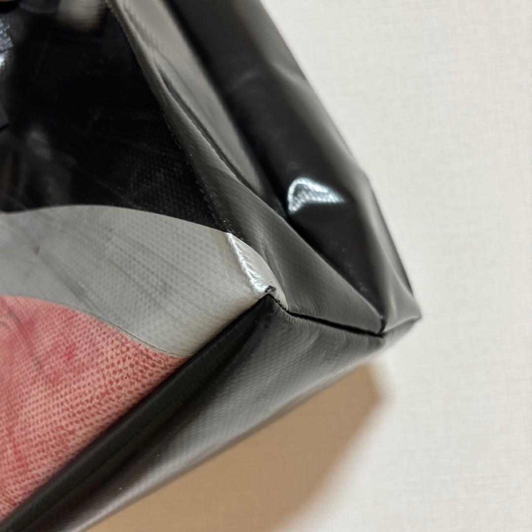 レア物 FREITAG F250 SONNY ショッピングバッグ 黒 ピンク