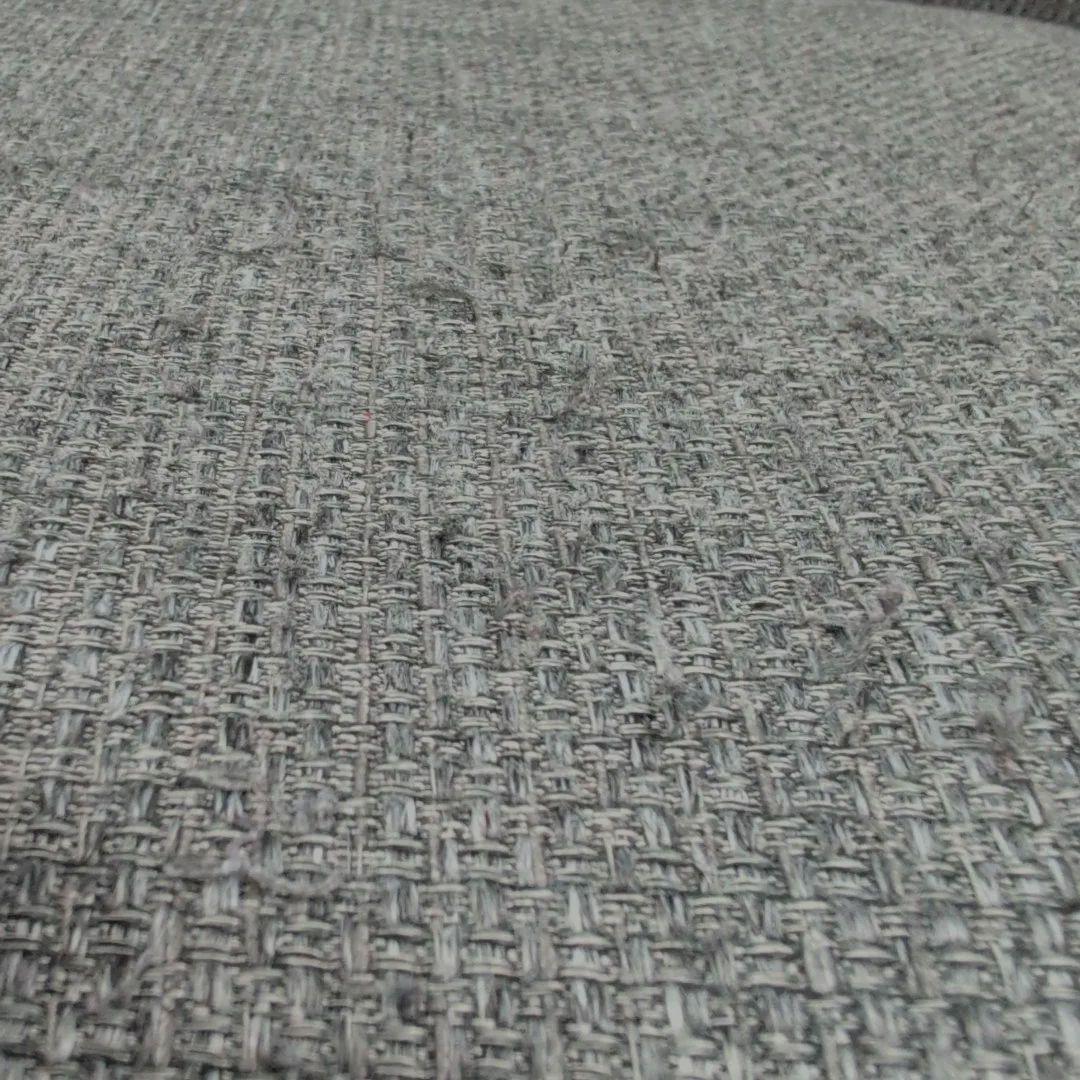 ニトリ 布張りハイバックカウチソファ ダークグレー