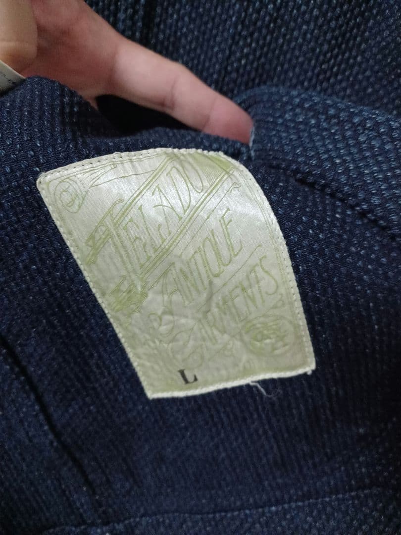 jelado　ジェラード　刺し子　ジャケット　L