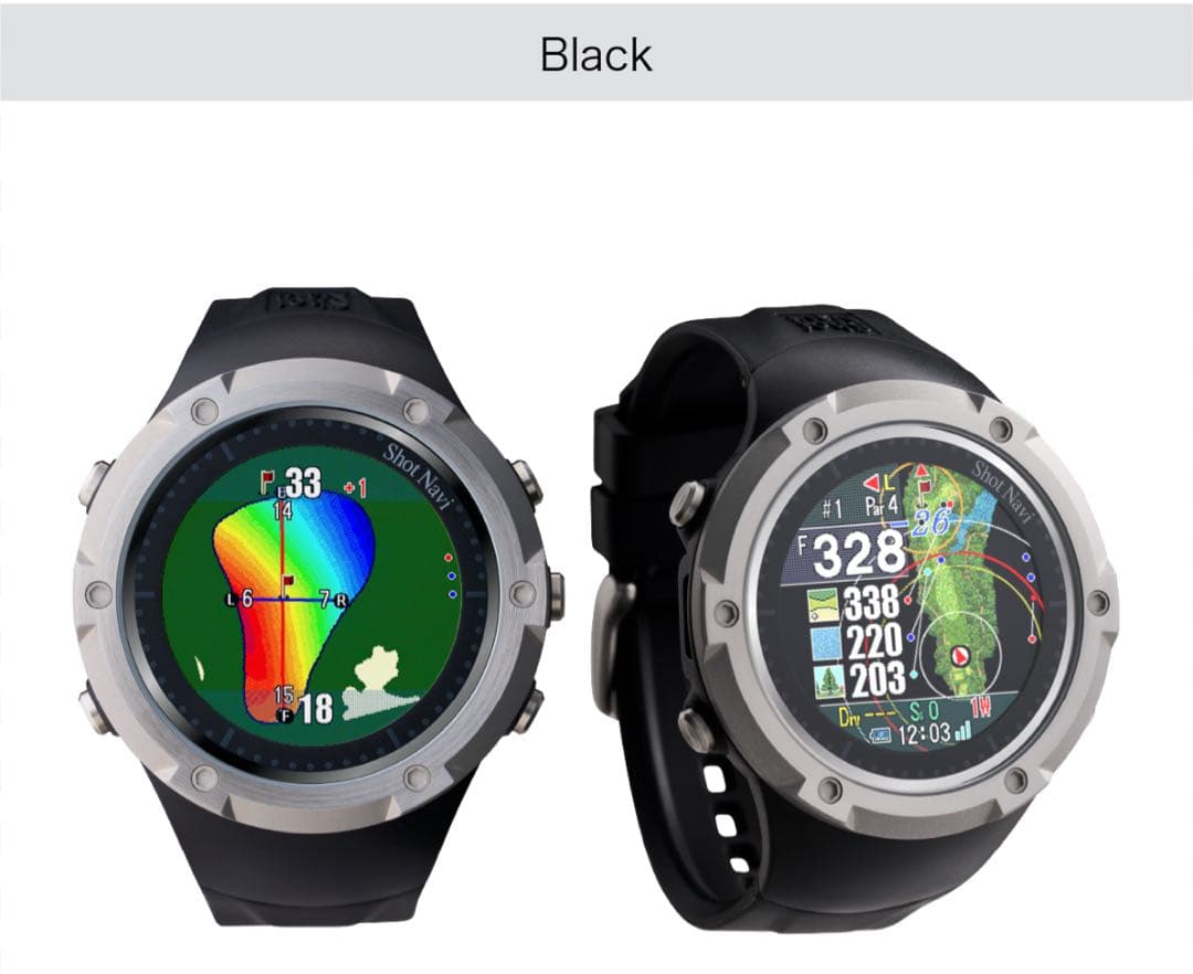 値下げ！ 【使用わずか美品】ショットナビ エボルブSE ゴルフGPSウォッチ