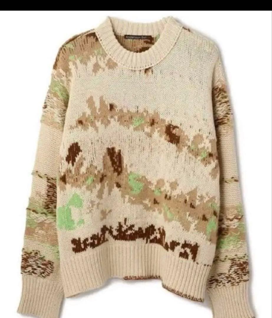 anderssonbell アンダースンベル　ニット　総柄