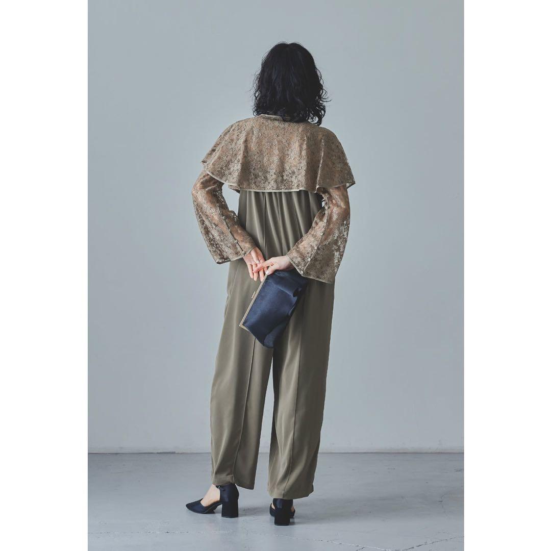 9★新品タグ付き★ドリードール　レースボレロパンツドレス モカ