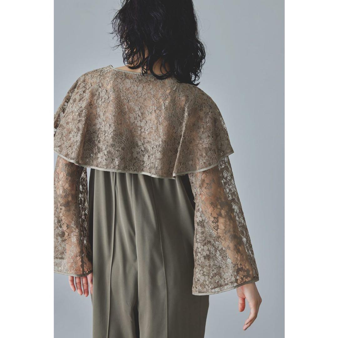 9★新品タグ付き★ドリードール　レースボレロパンツドレス モカ