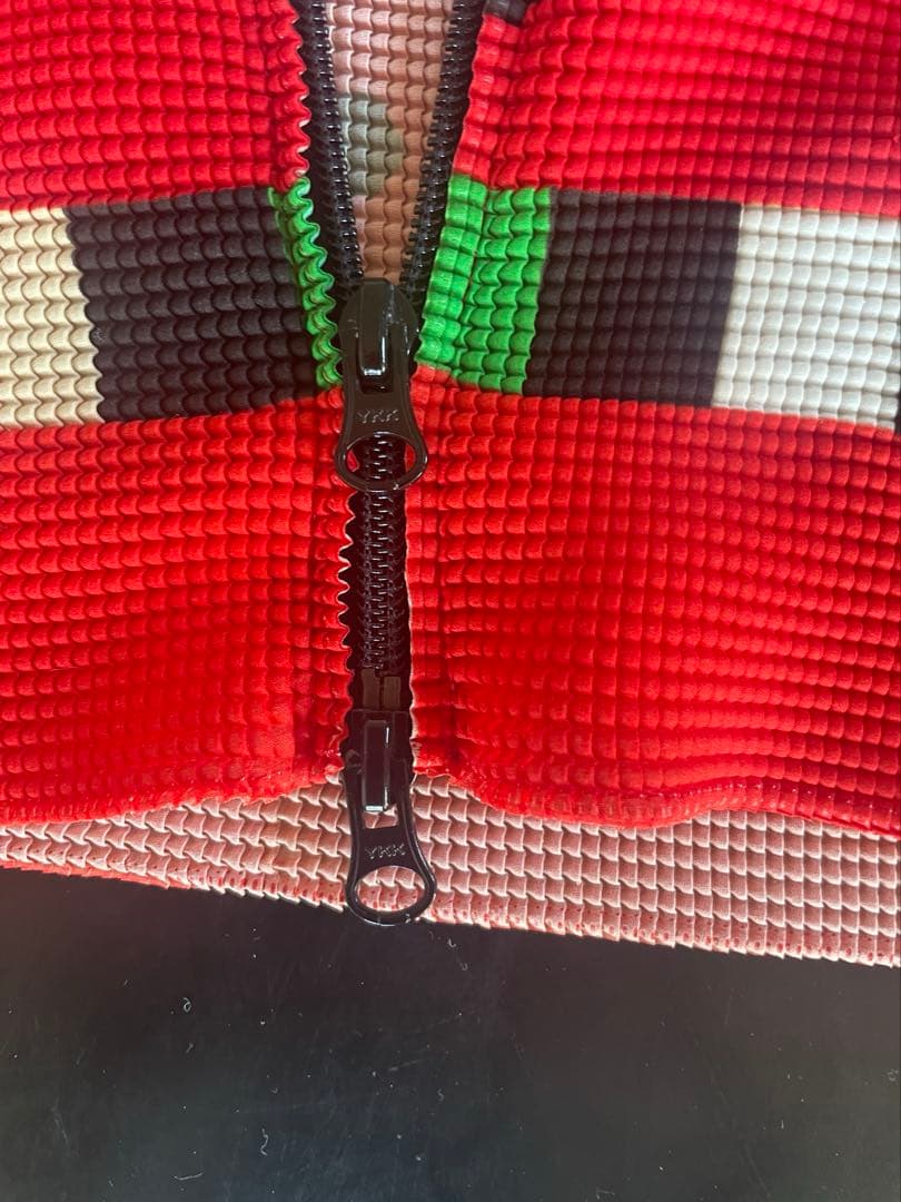 お値下げ イッセイミヤケ me 激レア ファスナー付きアウター トップス