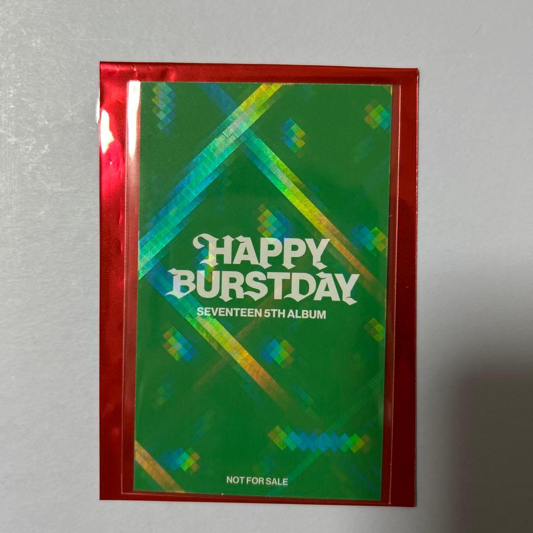 SEVENTEEN HAPPY BURSTDAY ラキドロ エスクプス