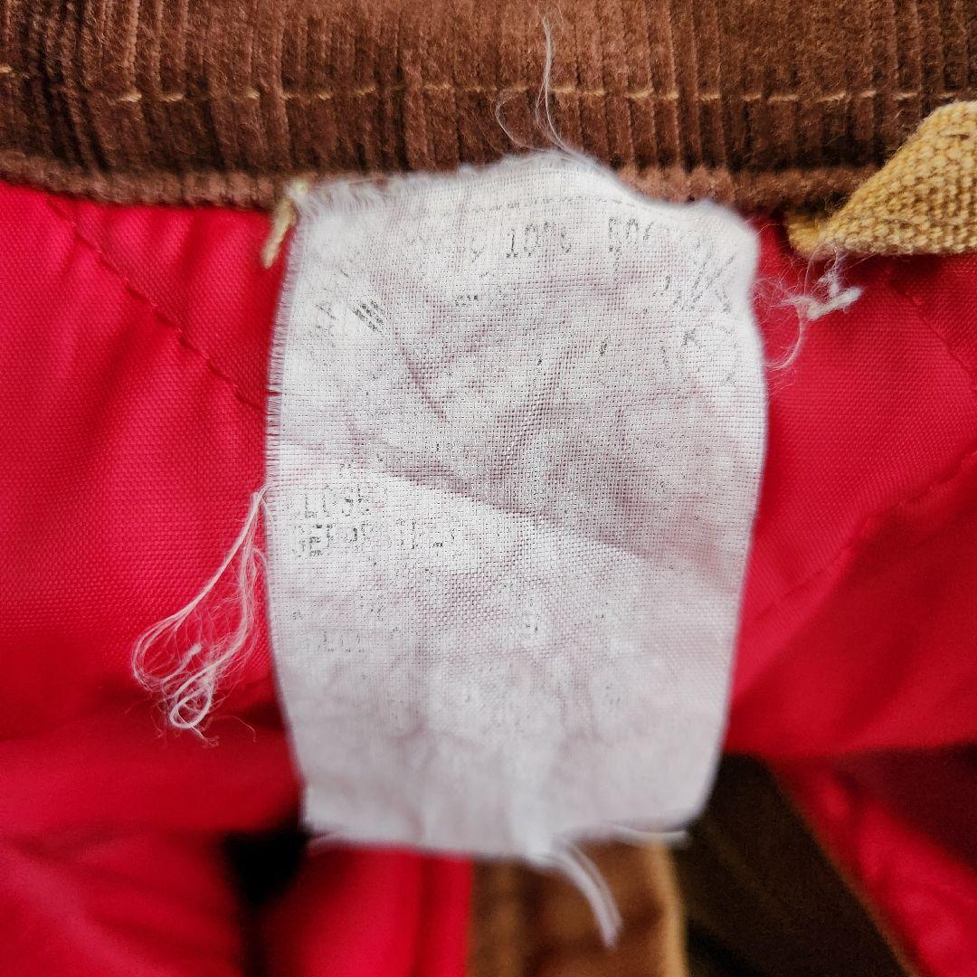 Carhartt ダック キルティング オールインワン つなぎ