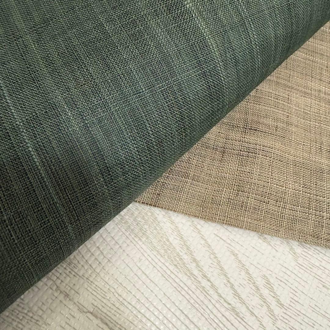 作家物 名古屋帯 本麻 風合い良い品 開き AO-1832