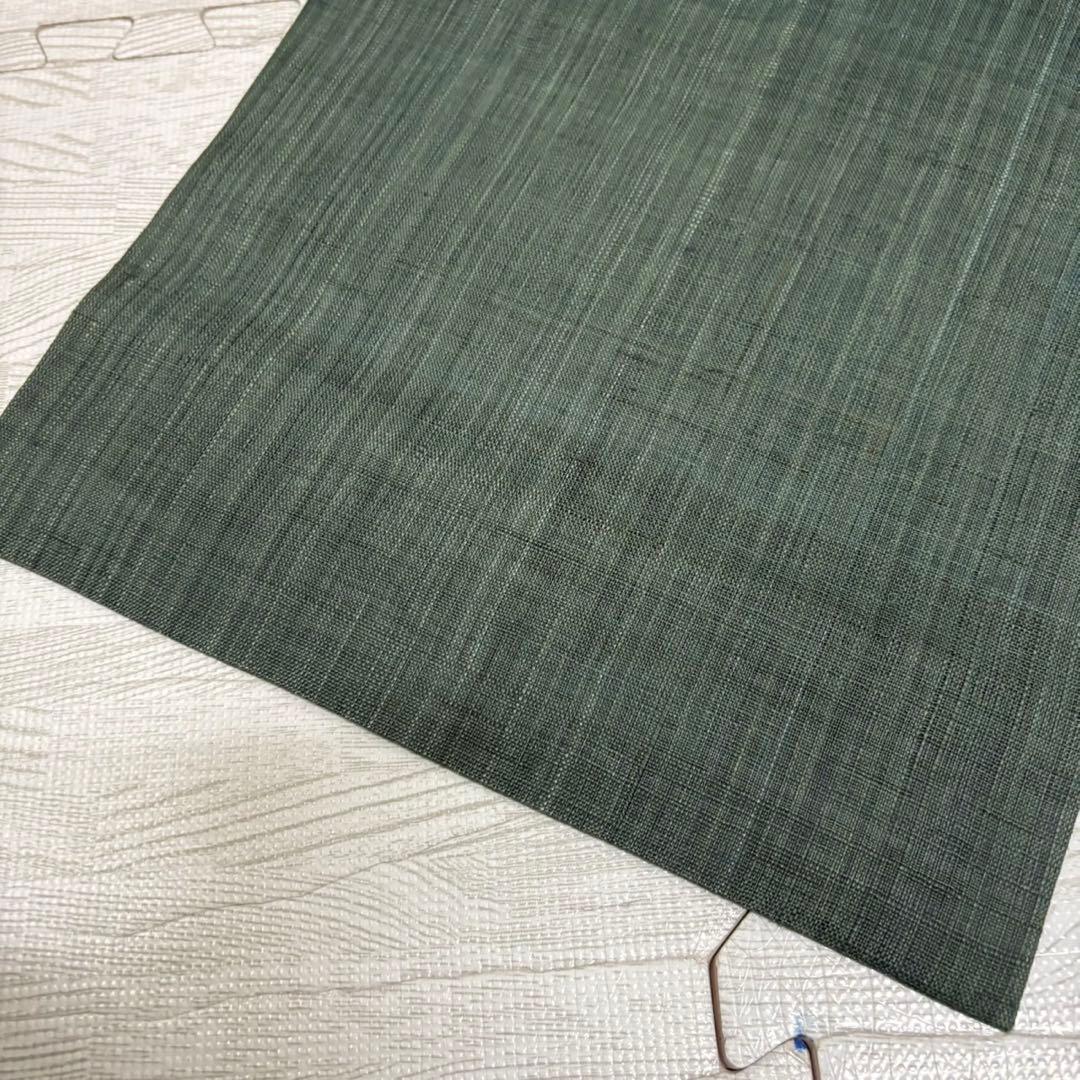 作家物 名古屋帯 本麻 風合い良い品 開き AO-1832