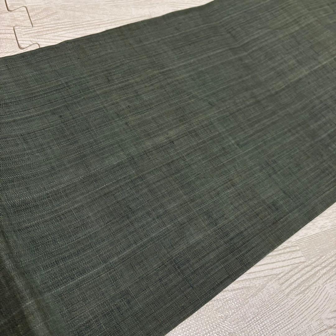 作家物 名古屋帯 本麻 風合い良い品 開き AO-1832