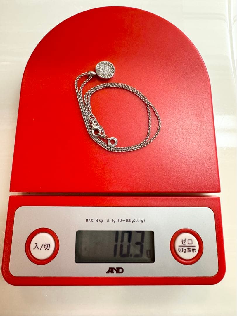 BVLGARI ブルガリブルガリ パヴェダイヤモンド ネックレス 750WG