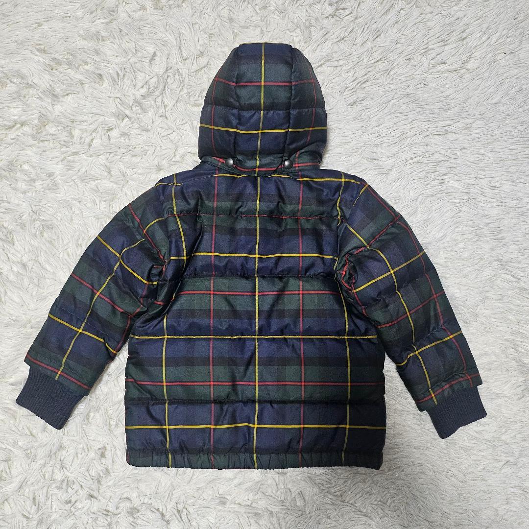 POLO RALPH LAUREN チェック ダウンジャケット 110