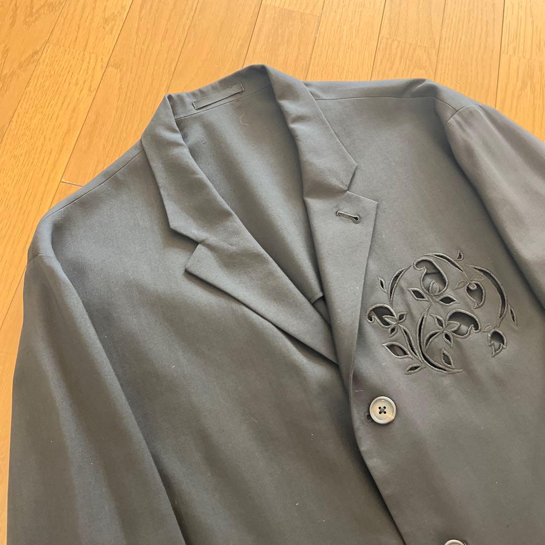 Y's for men 93ss カットワークジャケットヨウジヤマモト 花と少年