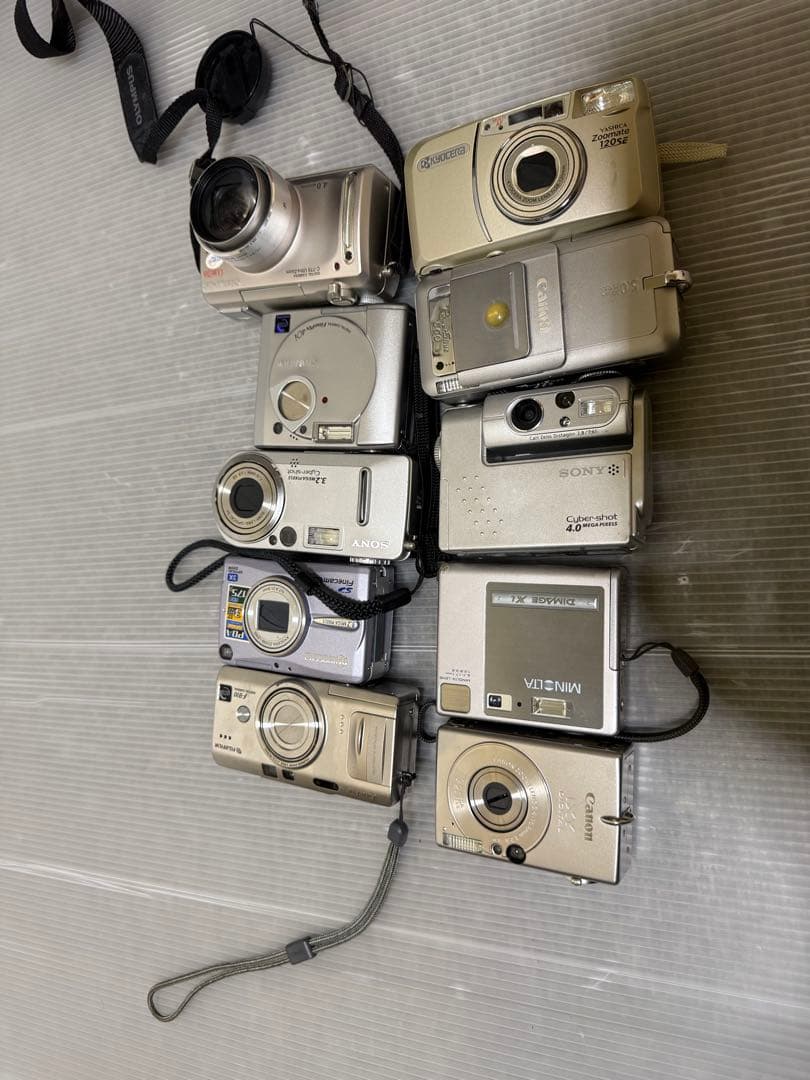 デジタルカメラ 10台 ジャンク￼
